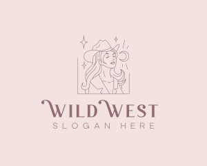 Rodeo - Cowgirl Rodeo Saloon logo design