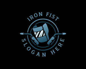 Metal Fabrication Welding logo design