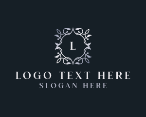 Wreath - Floral Beauty Salon logo design