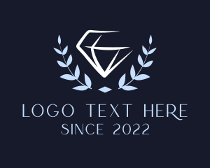 Laurel - Premium Diamond Jewelry logo design