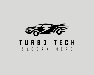 Turbo Racing Automobile logo design