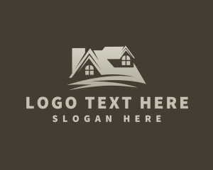 Real Estate - Roofing Maintenance Repair logo design