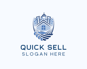 Sell - Deal Real Estate logo design
