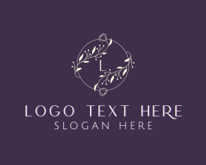 Flower - Flower Leaf Ornament logo design