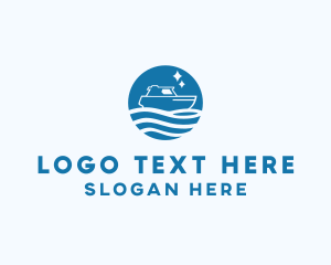 Sailboat - Ocean Sailboat Travel logo design