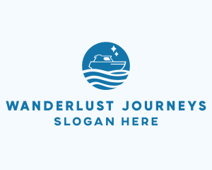 Travel - Ocean Sailboat Travel logo design
