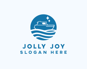 Ocean Sailboat Travel logo design