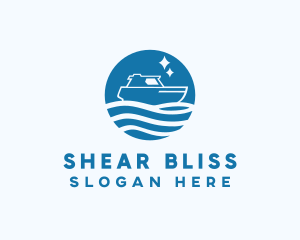 Ocean Sailboat Travel logo design