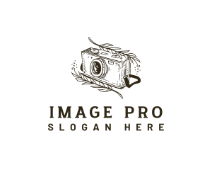 Vintage Camera Photography logo design