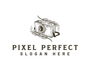 Vintage Camera Photography logo design