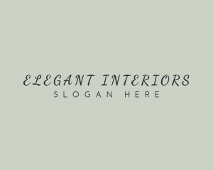 Elegant Cursive Business logo design