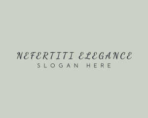 Elegant Cursive Business logo design