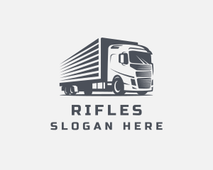 Cargo Transport Truck  logo design