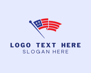 Campaign - Patriot USA Flag logo design
