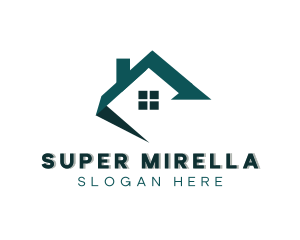 Subdivision - House Real Estate logo design