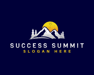 Mountain Sun Summit logo design