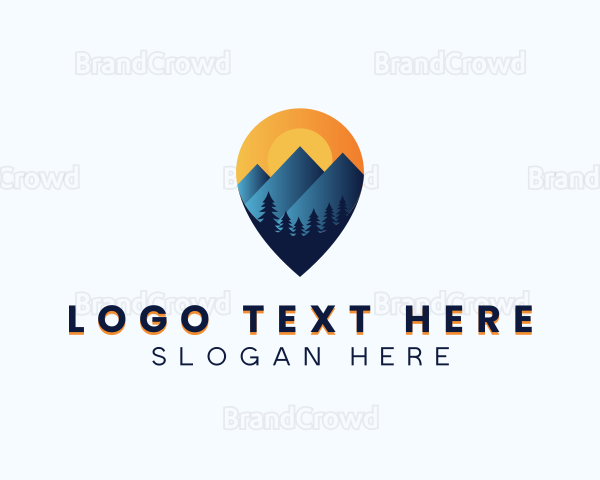 Outdoor Mountain Navigation Logo