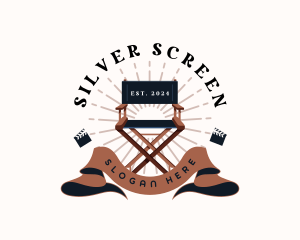 Movie Director Chair logo design