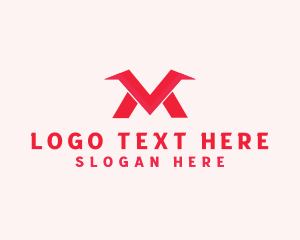 Letter VM - Corporate Business Letter VM logo design