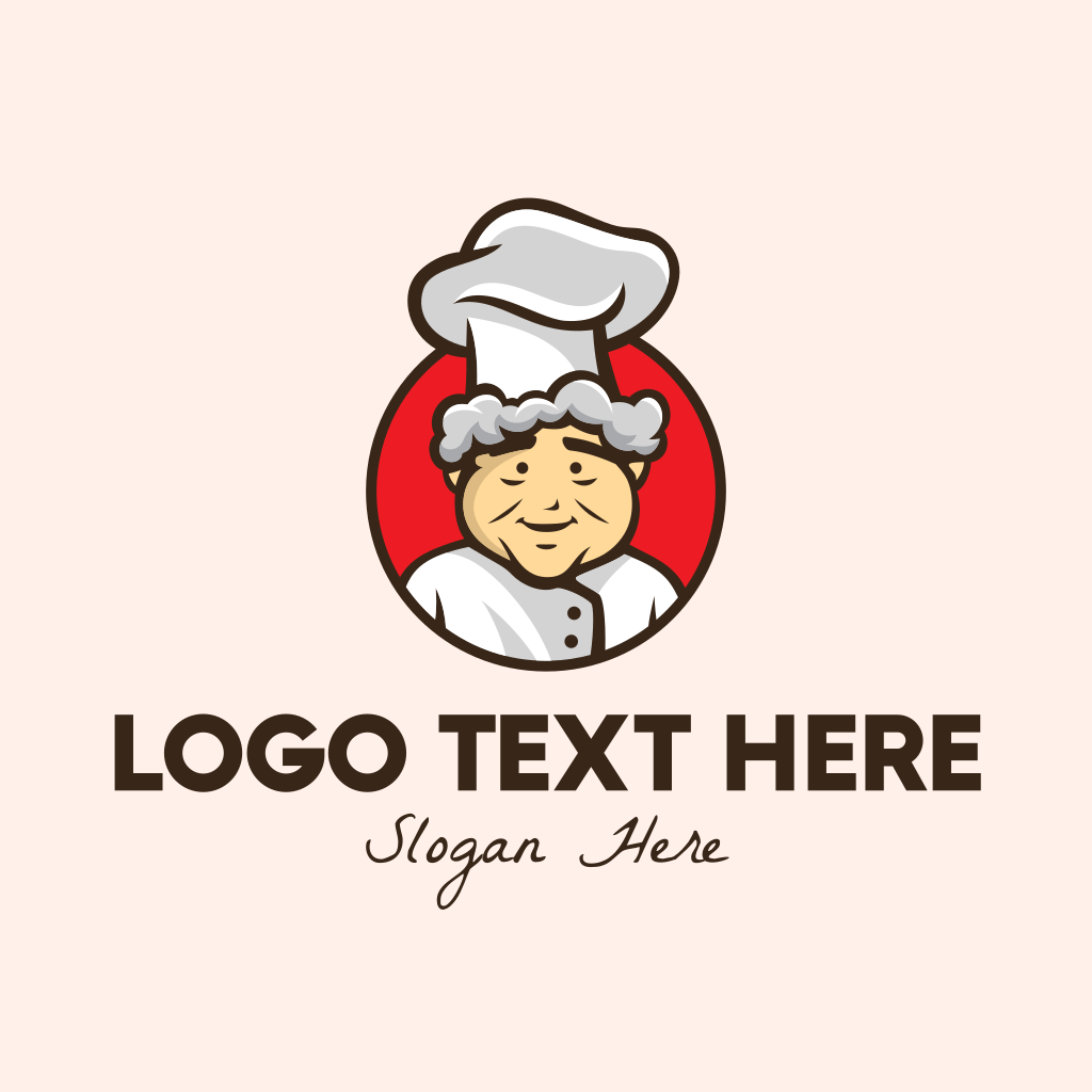 Grandmother Chef Cook Logo | BrandCrowd Logo Maker