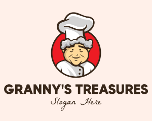 Grandmother - Grandmother Chef Cook logo design