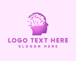 Human - Mental Wellness Therapy logo design