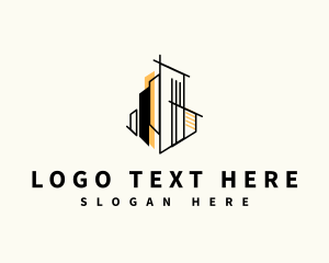 Contractor - Construction Architecture Building logo design