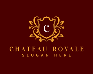 Royal Shield Ornament logo design