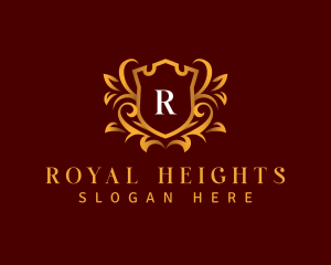 Royal Shield Ornament logo design