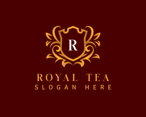 Royal Shield Ornament logo design