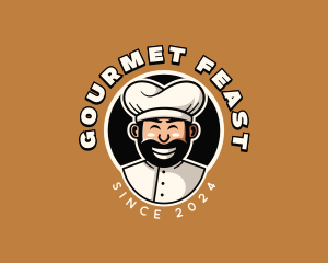 Gourmet Cooking Chef logo design