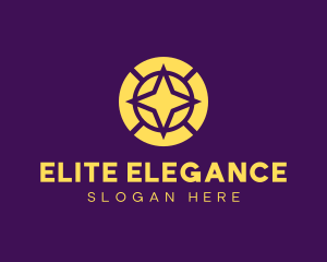 Elegant North Star logo design