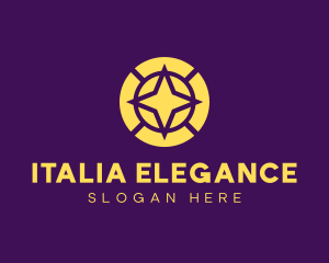 Elegant North Star logo design