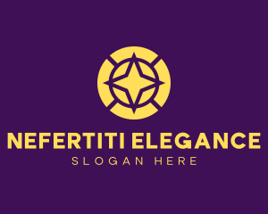 Elegant North Star logo design