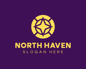 Elegant North Star logo design