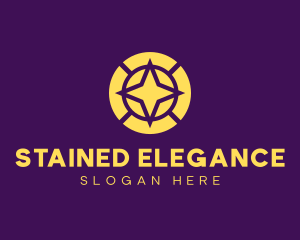 Elegant North Star logo design