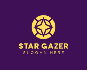 Elegant North Star logo design