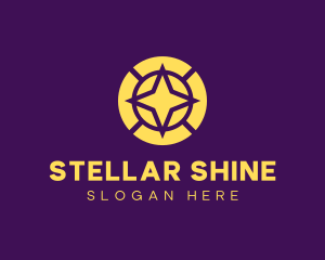 Elegant North Star logo design