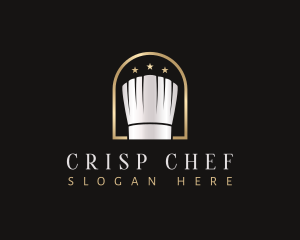 Toque Chef Hat Restaurant logo design