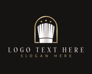 Cafe - Toque Chef Hat logo design