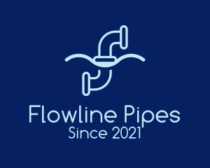 Water Pipe Repair  logo design