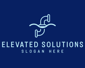 Water Pipe Repair  logo design