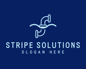 Water Pipe Repair  logo design