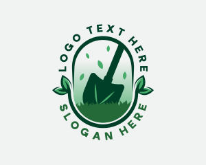 Hose Spray - Garden Shovel Landscaping logo design