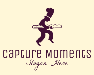 French Patisserie - French Baguette Patisserie Baker logo design