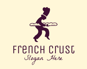Baguette - French Baguette Patisserie Baker logo design