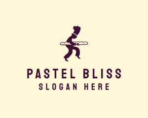 French Baguette Patisserie Baker logo design