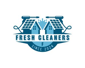 Roof Gutter Cleaner logo design