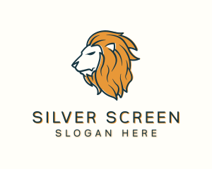 Modern Lion Head Logo