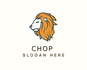 Modern Lion Head Logo